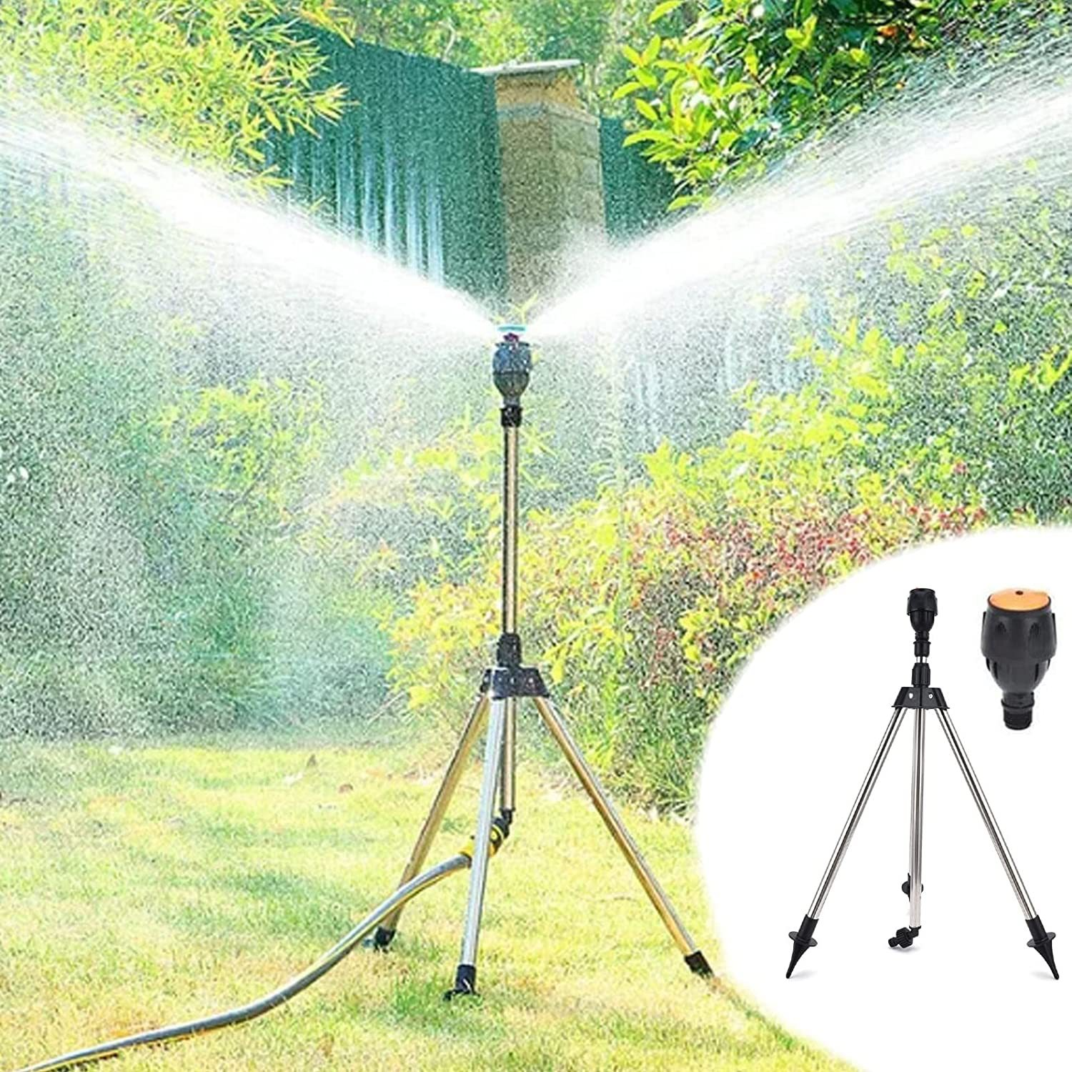 SprayPro | Fleksibel Havevandingssprinkler med Rundt Omkring Vandingssystem Nuvenci.dk
