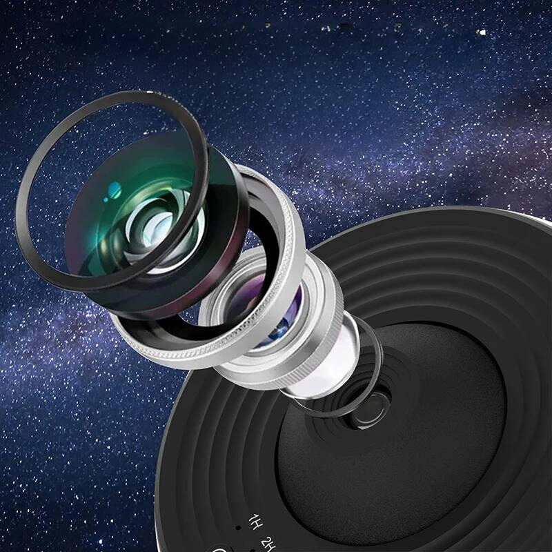 StellarDome | Projektor til Loft – Rolig Atmosfære ved Sengetid Sort og Hvid Nuvenci.dk