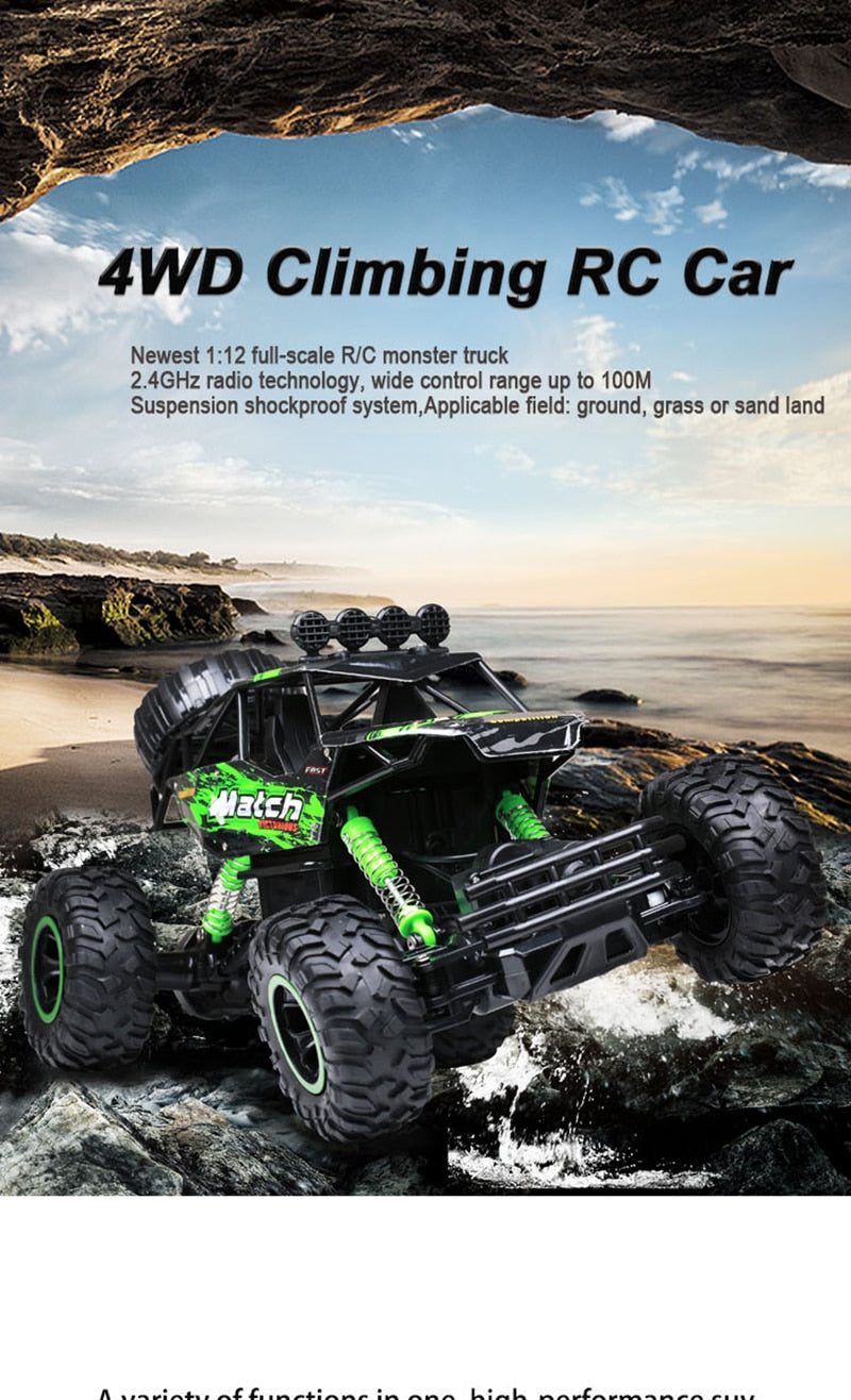 StormDrive | RC Bil – 4x4 Terrænstyrke og Stabil Kørsel Nuvenci.dk