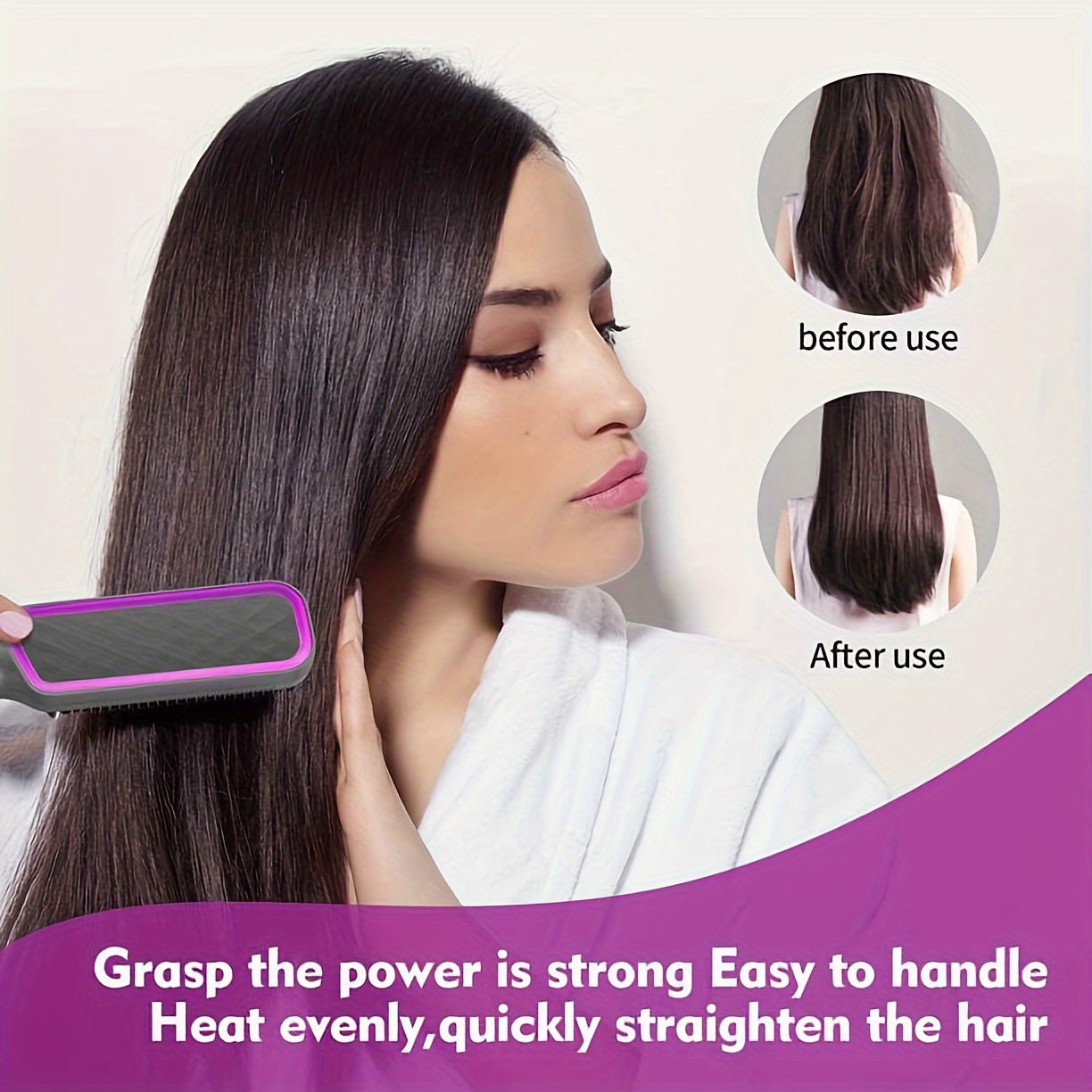 StyleBeam | Professionel Glatte- og Krøllekam til Hurtig Daglig Styling Nuvenci.dk