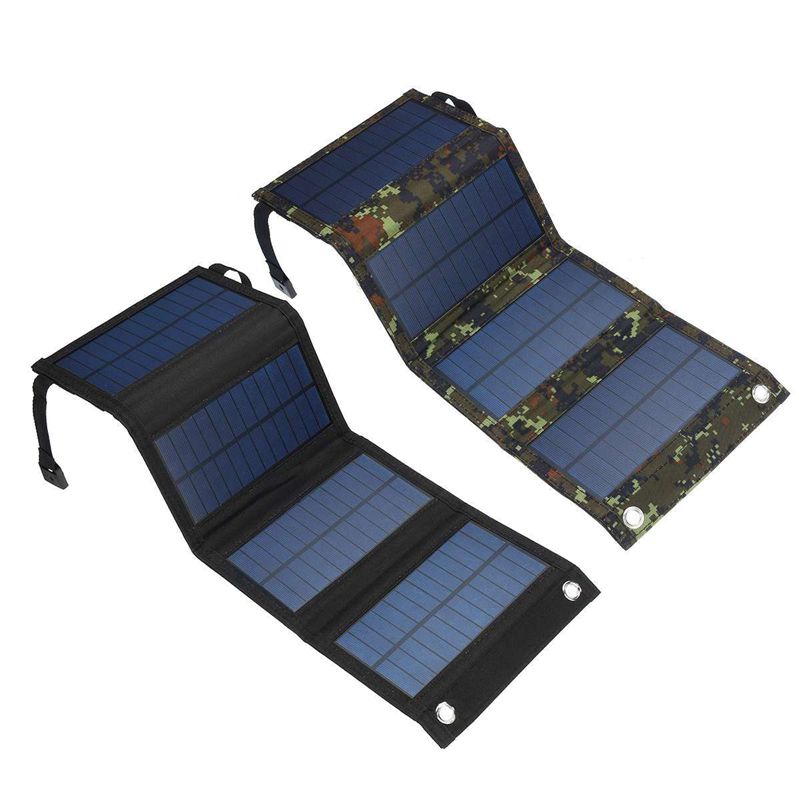 SunPack | 50W Bærbart Solpanel Foldbart Solcellepanel Nuvenci.dk