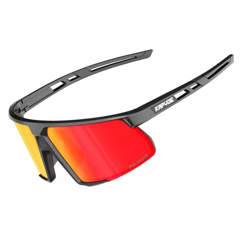 SunVantage | Polariseret solbrille med UV-beskyttelse Rød Nuvenci.dk
