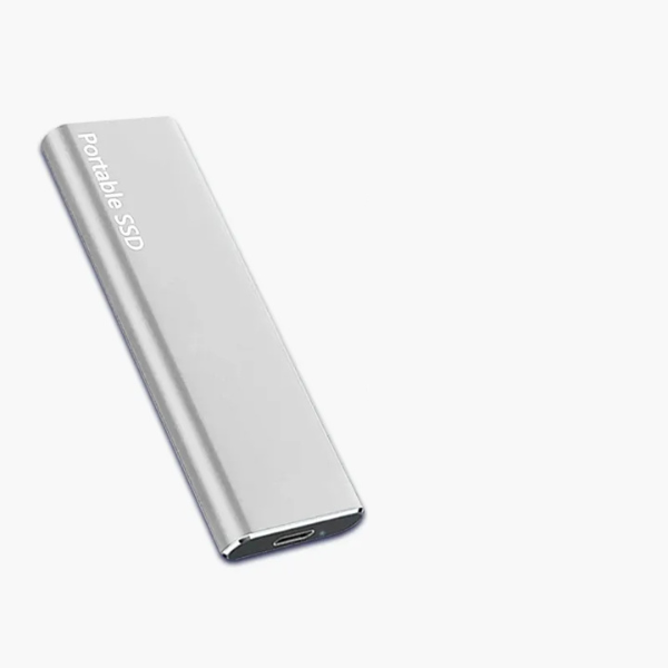 SwiftSave | Bærbar Harddisk – Hurtig og Sikker Dataoverførsel Sølv 4 TB Nuvenci.dk