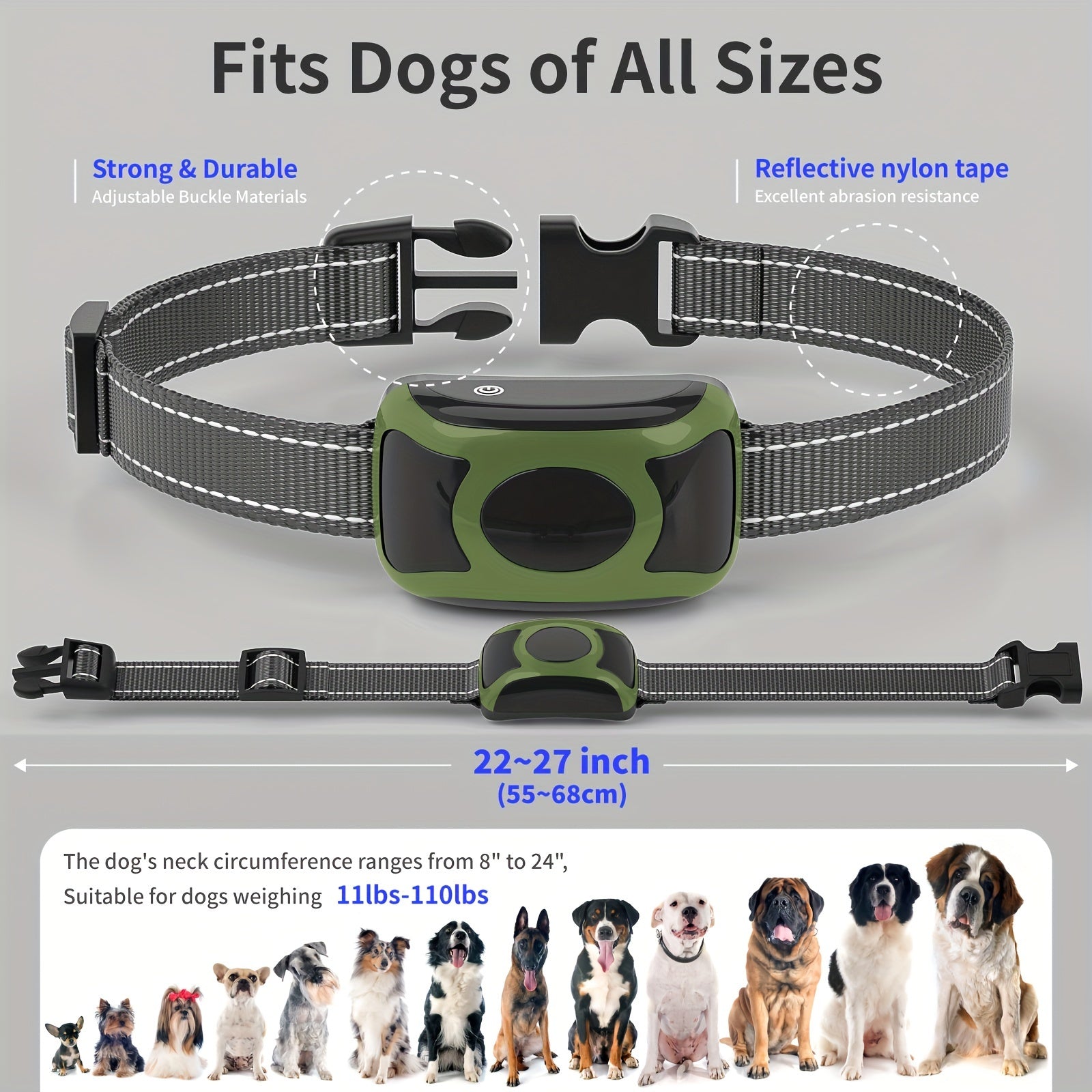 TailCoach | Skånsomt Hundehalsbånd med USB Opladning og Vibration Nuvenci.dk