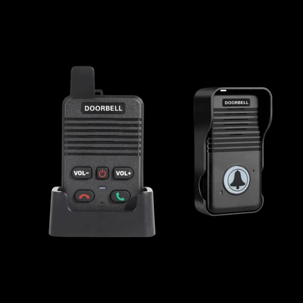TalkBell | Avanceret kommunikations-intercom-dørklokke Nuvenci.dk