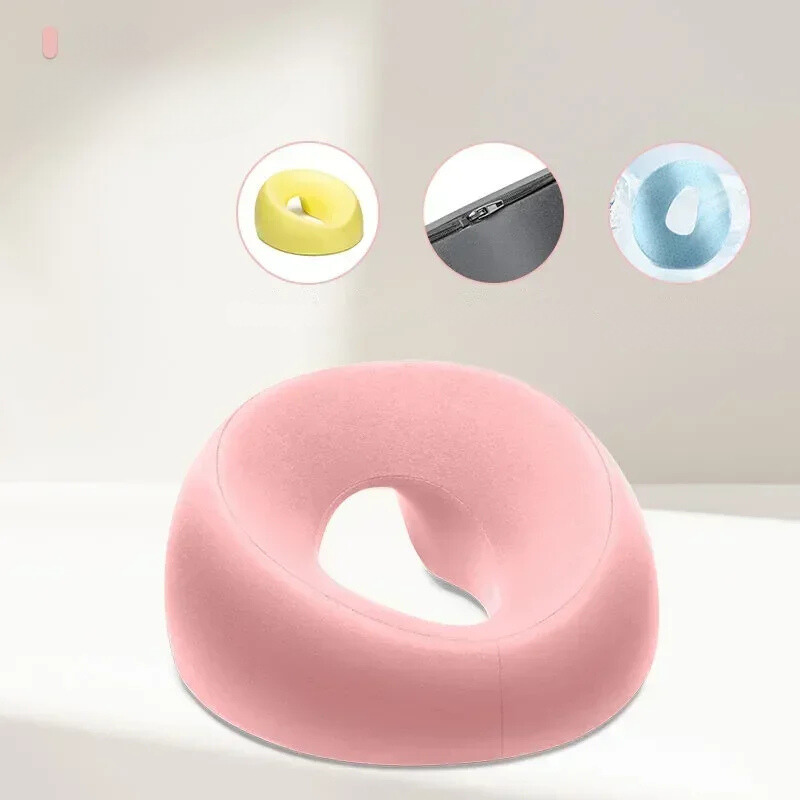 TheraNest | Ansigtspude Ergonomisk Komfort til Skønhedsbehandling Pink Nuvenci.dk