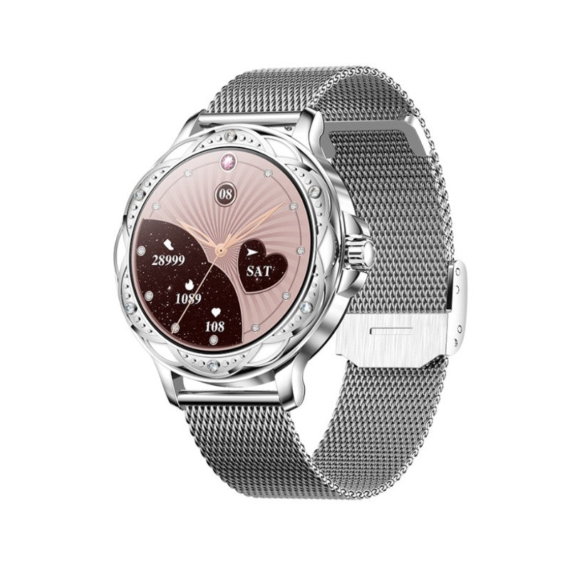 Timevo | Elegant Smartur med Avancerede Funktioner Silver Nuvenci.dk