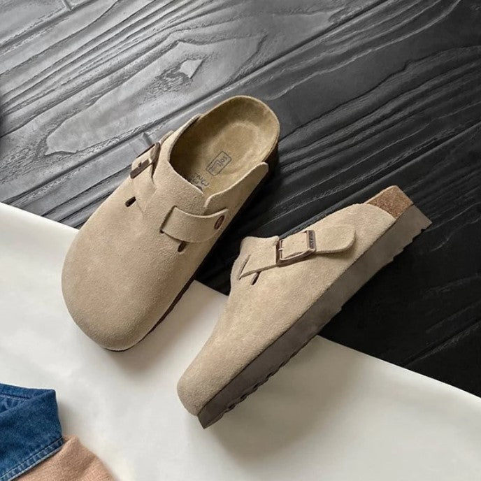 Trevina | Unisex Sandaler – Ergonomisk Komfort Beige Nuvenci.dk