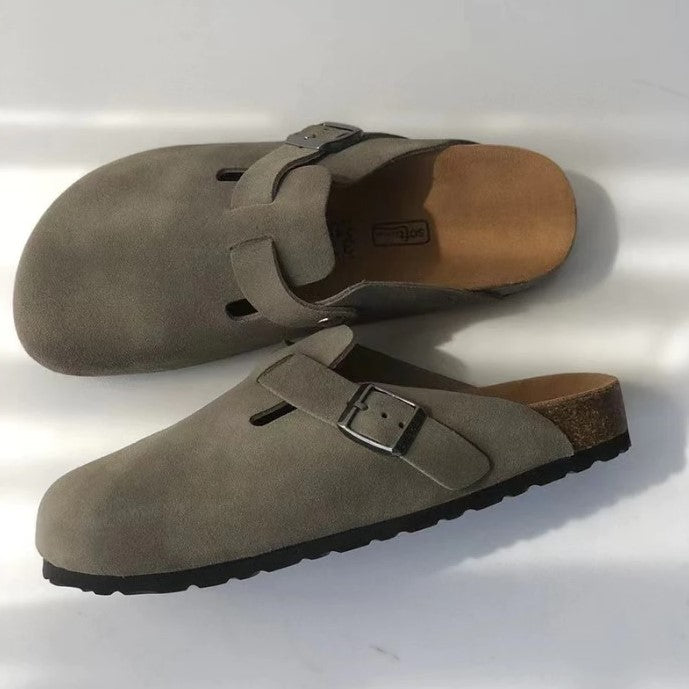 Trevina | Unisex Sandaler – Ergonomisk Komfort Mørk Grå Nuvenci.dk