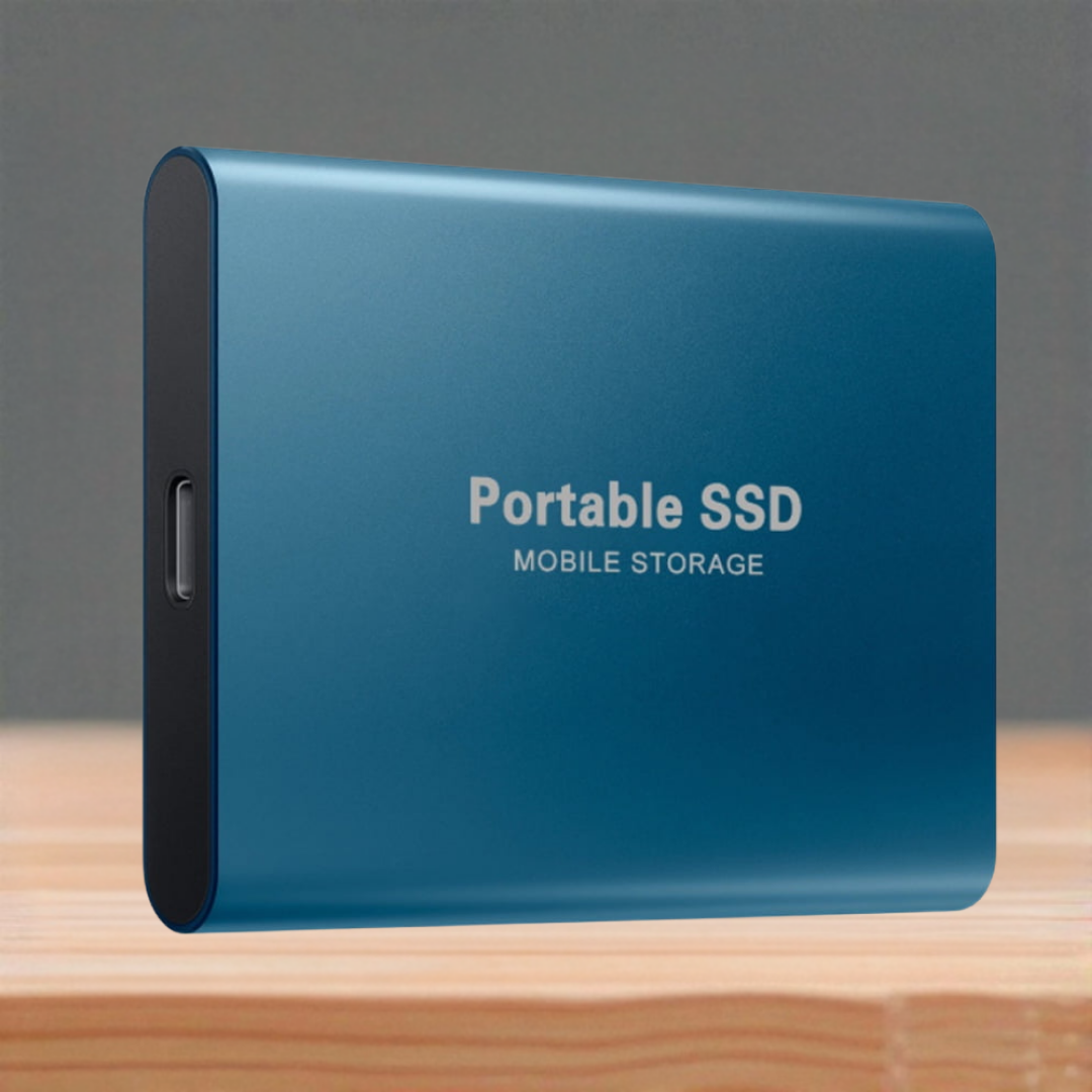 UltraVault | Lynhurtig & Pålidelig Ekstern SSD Blå Nuvenci.dk