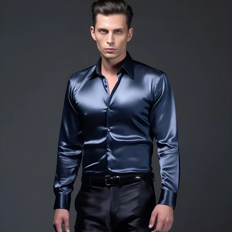 Max | Slim Fit Skjorte – Elegant til Hverdag og Job