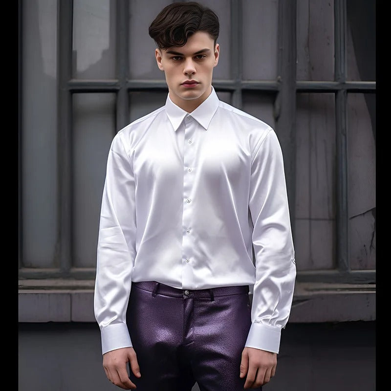 Max | Slim Fit Skjorte – Elegant til Hverdag og Job