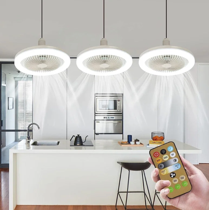 VentiShine | Multifunktionel og Moderne Ventilatorlampe Nuvenci.dk
