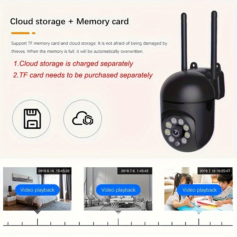 VisionFort | WiFi Kamera med Bred Vinkel og Klar Natsynsteknologi Nuvenci.dk