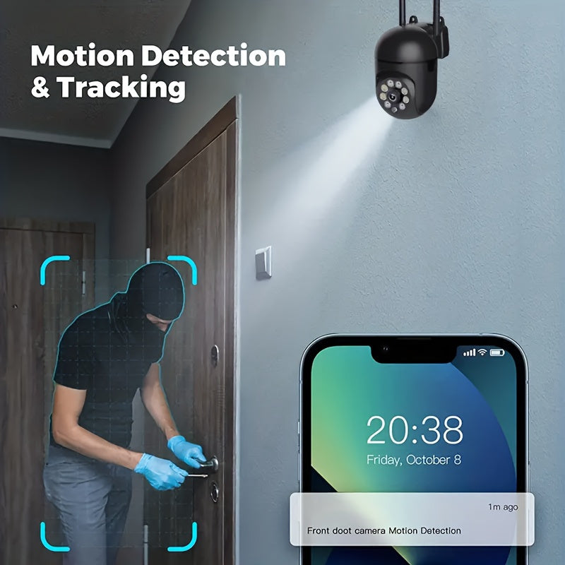 VisionFort | WiFi Kamera med Bred Vinkel og Klar Natsynsteknologi Nuvenci.dk