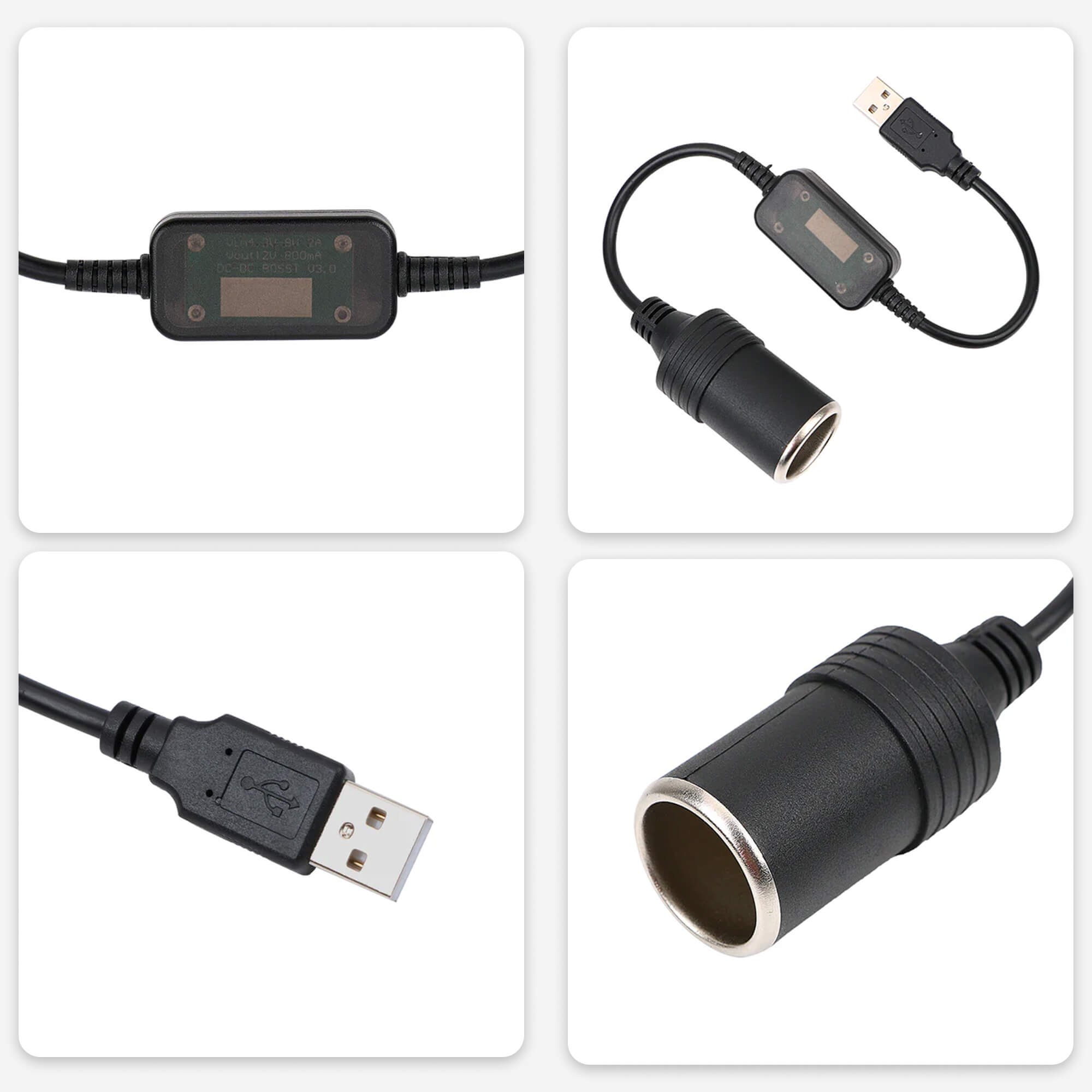 VoltLink | USB til 12V Biladapter – Enkel Plug & Play Strømløsning Nuvenci.dk