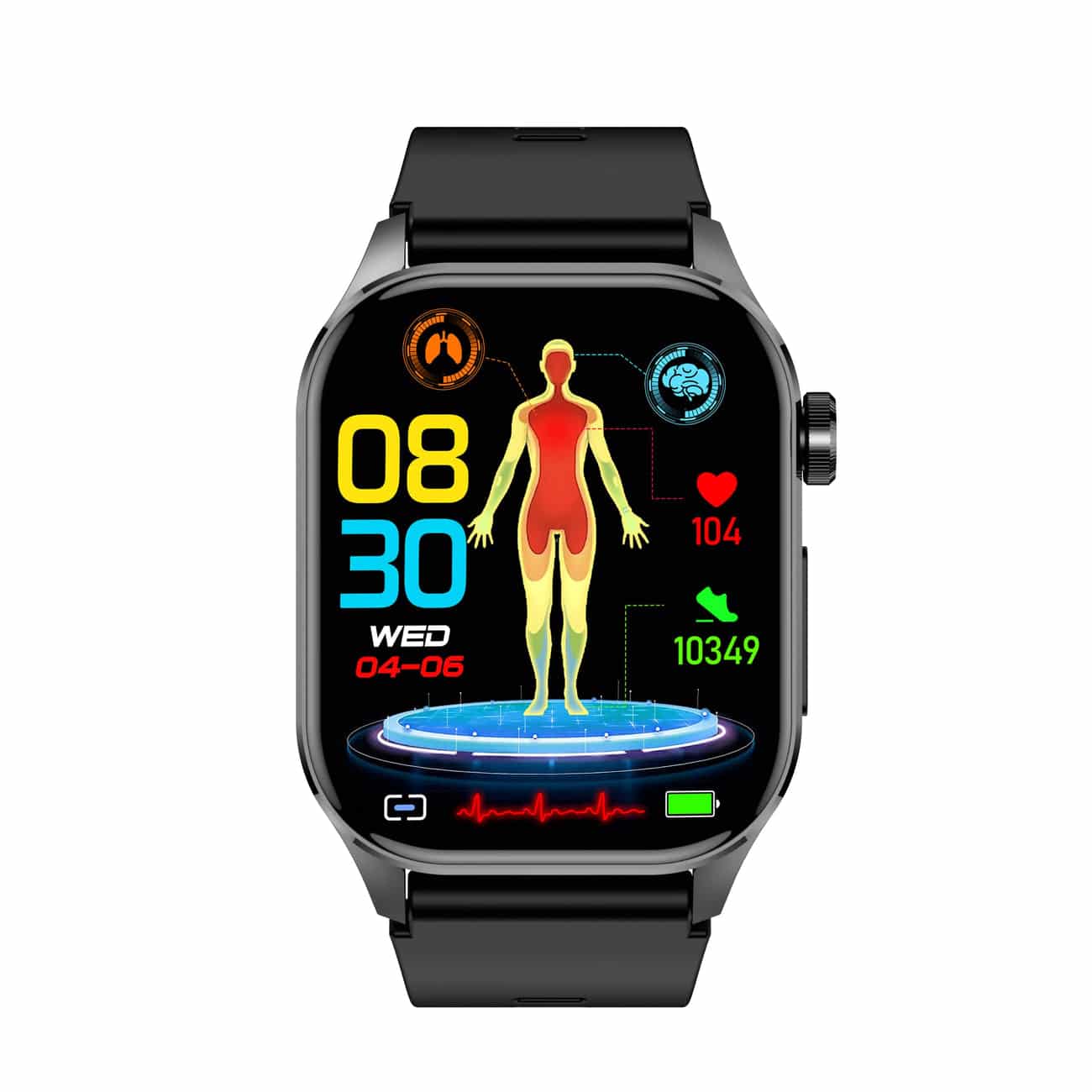 MediTime | Smartwatch til hjertehelse og velvære