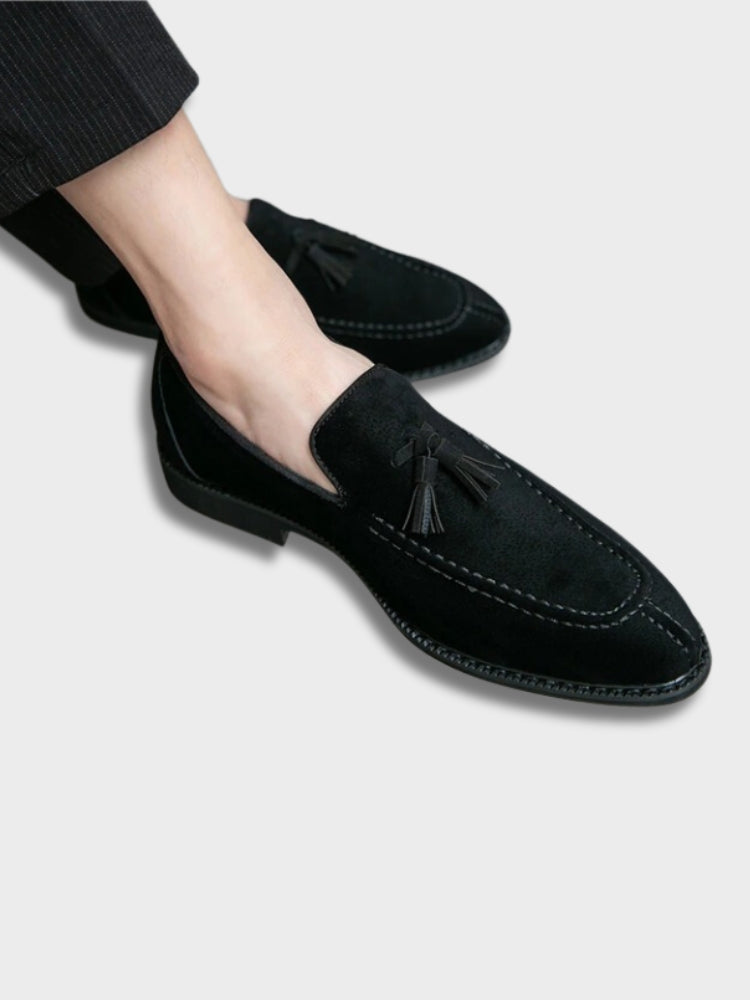 Walter | Komfortabel Klassiker Loafers Blå 45 Nuvenci.dk
