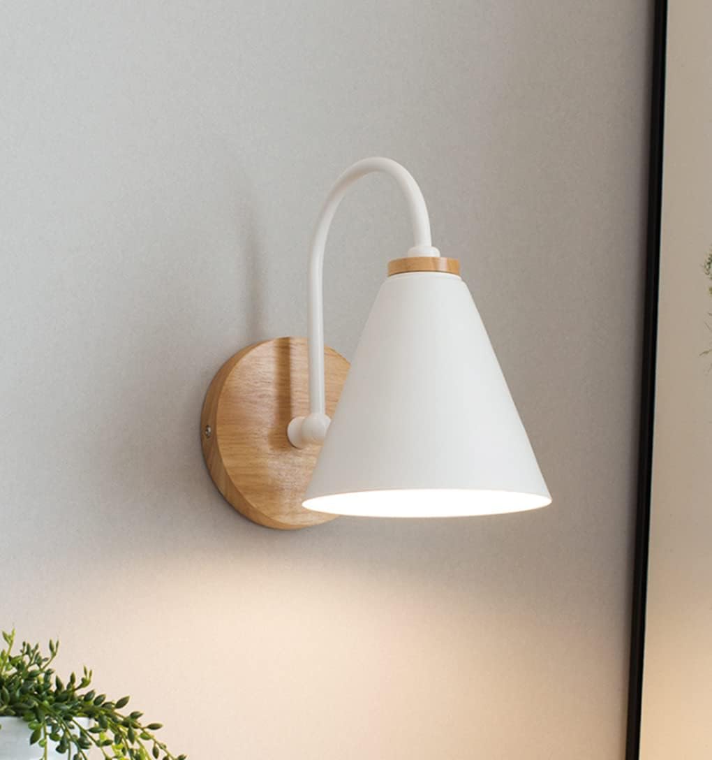 WoodLand | Minimalistisk og Alsidig Nordisk Væglampe Hvid Nuvenci.dk