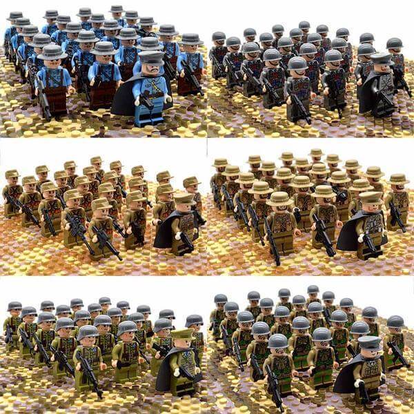 BlockTactics | Soldat Klodsesæt – Historisk Krigsleg